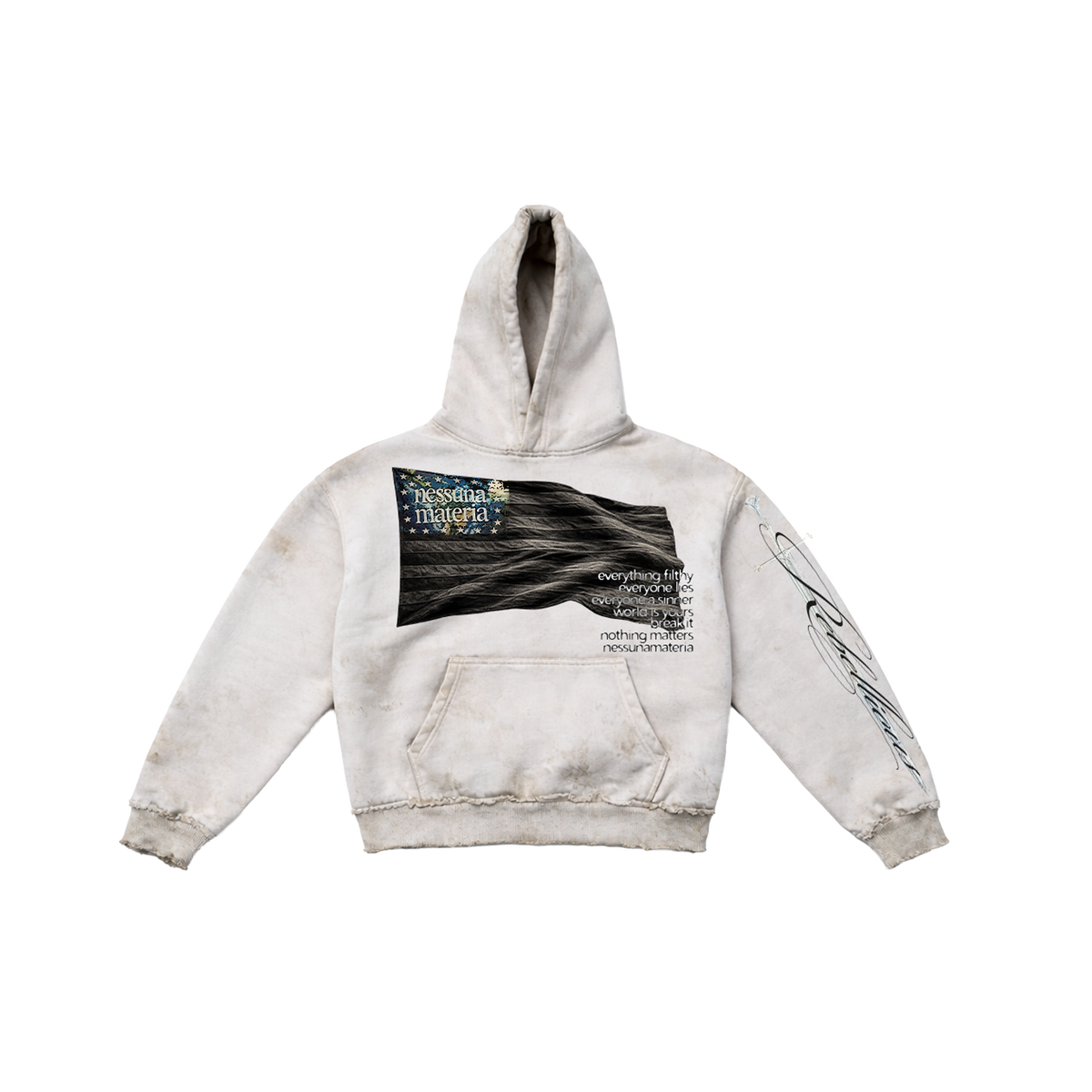 Rebellious Hoodie - White