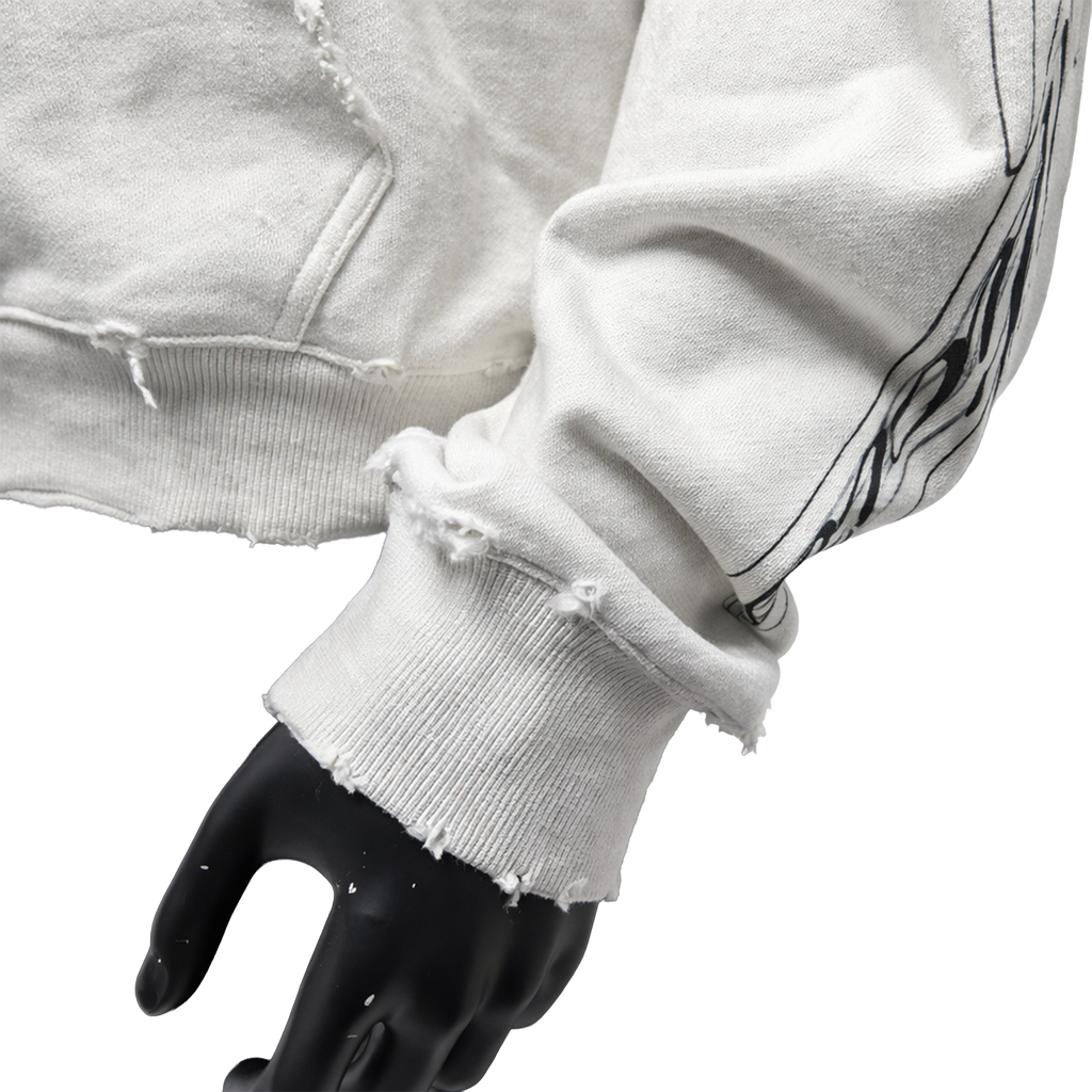 Rebellious Hoodie - White