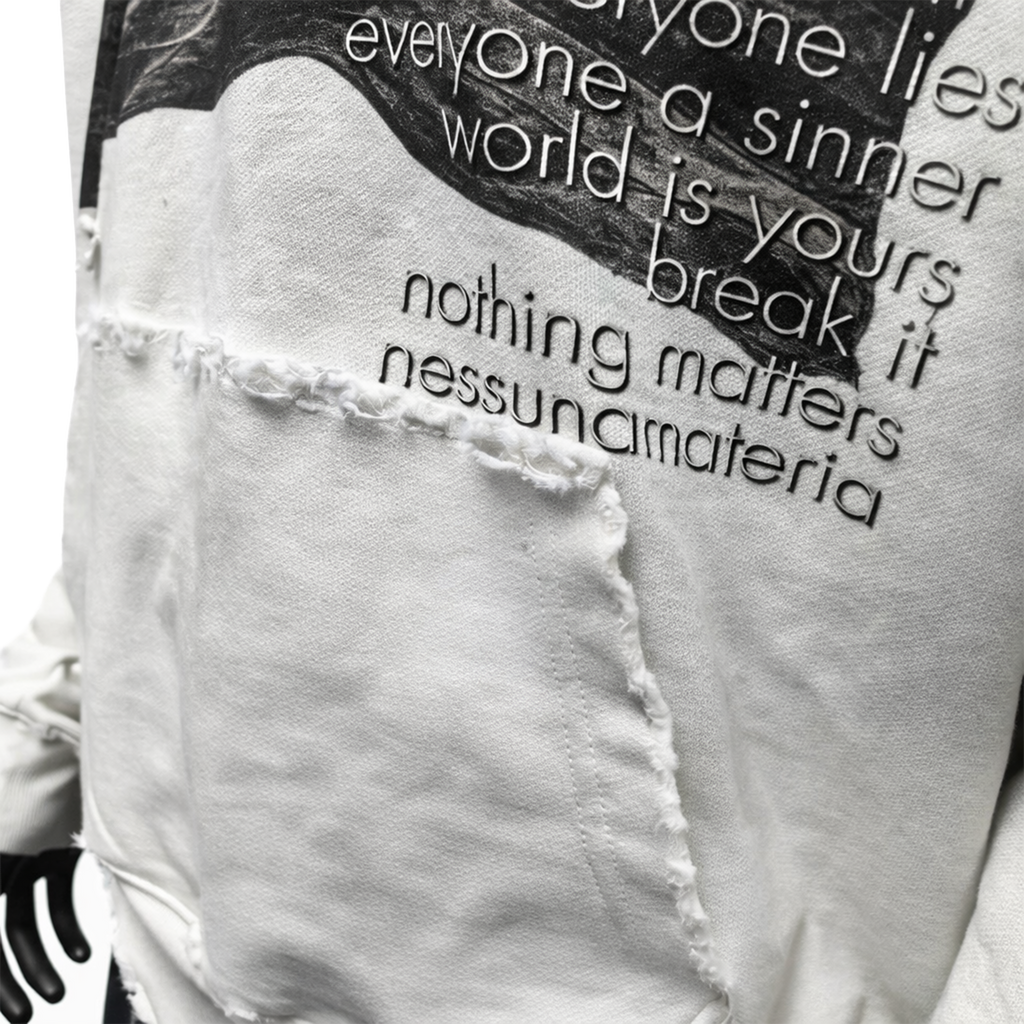 Rebellious Hoodie - White