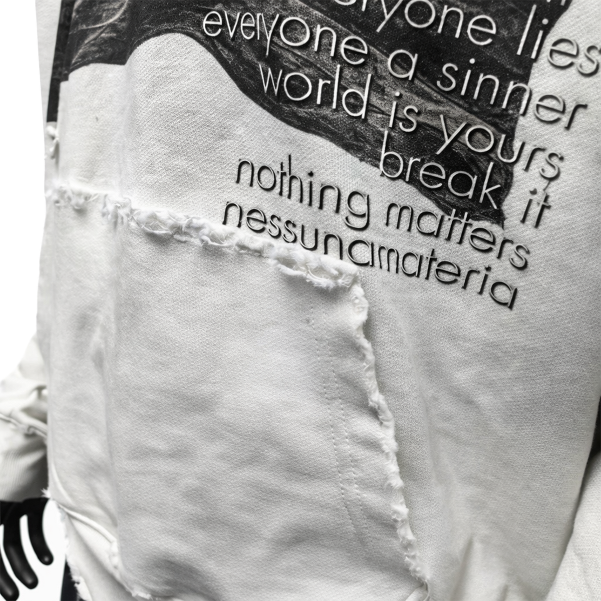 Rebellious Hoodie - White
