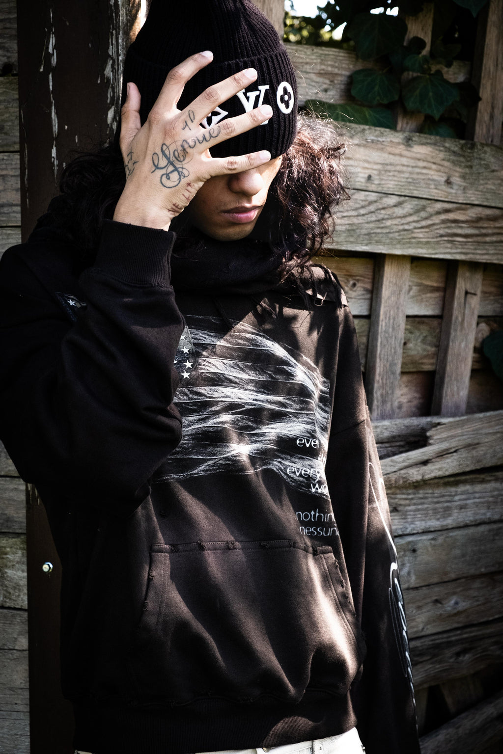 Rebellious Hoodie - Black