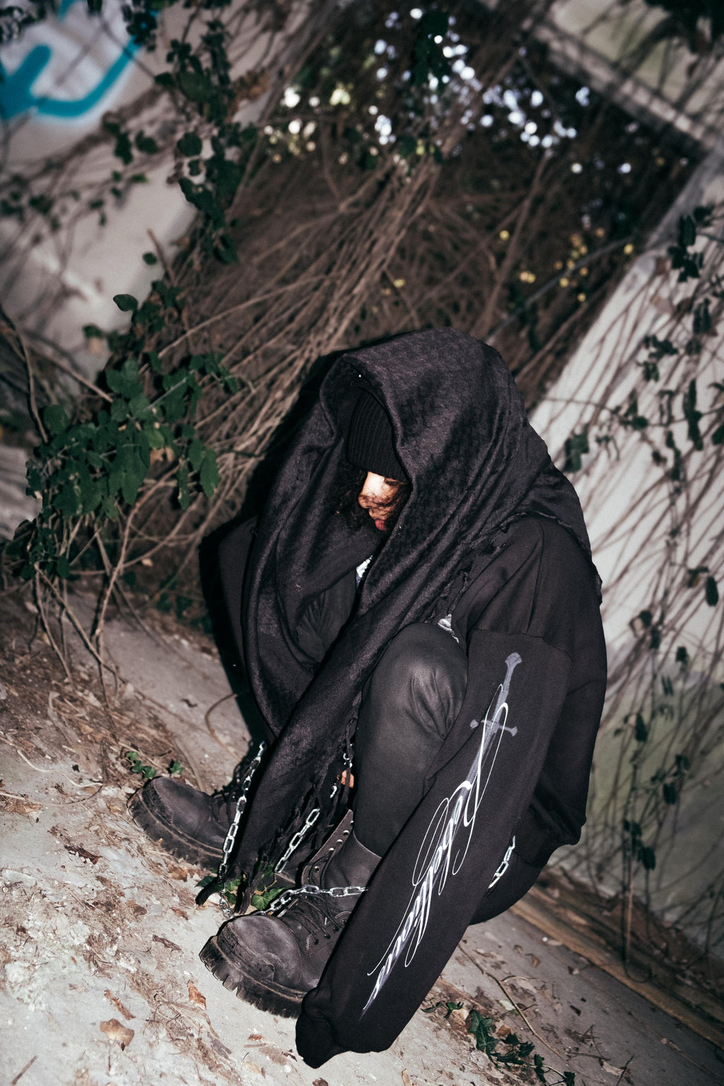 Rebellious Hoodie - Black