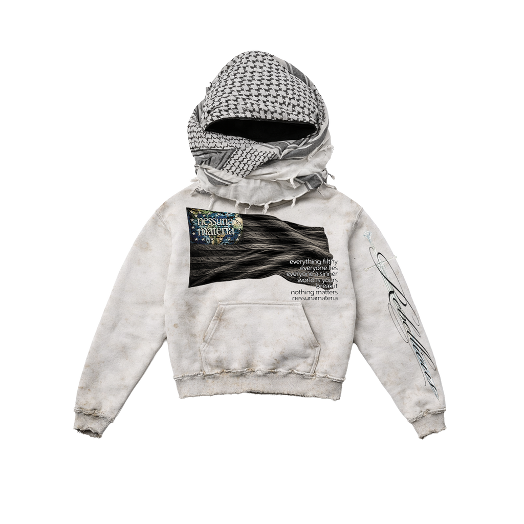 Rebellious Hoodie - White