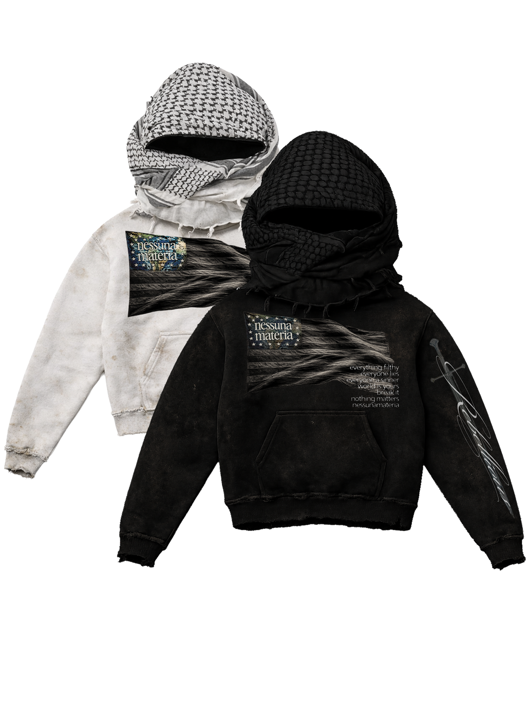 Rebellious Hoodie SET